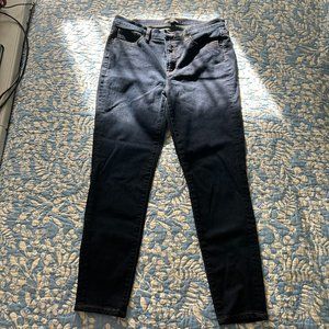 J. Crew Mercantile Women's Skinny Jeans Size 32 Dark Blue